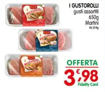 Martini i Gustorolli gusti assortiti 650 g