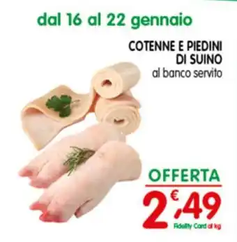 Cotenne e Piedini di Suino
