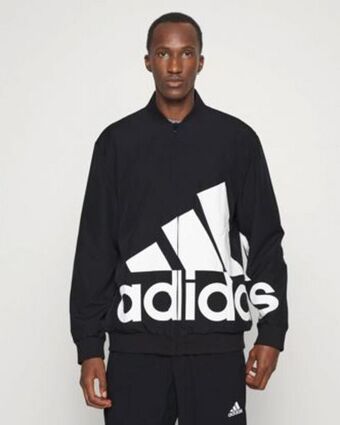 Adidas - giacca a vento aeroready essentials giant logo woven - hl6923