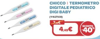 Bimbo Store Chicco Termometro Digitale Pediatrico Digi Baby offerta