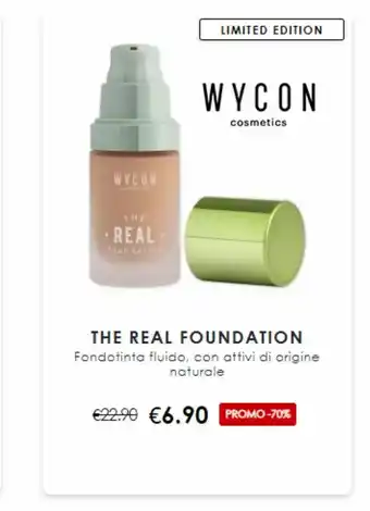 Wycon Fondotinta fluido offerta