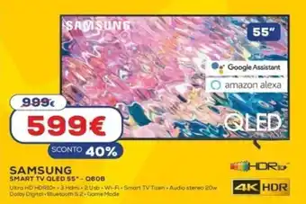 Euronics Samsung Smart TV OLED 55 offerta