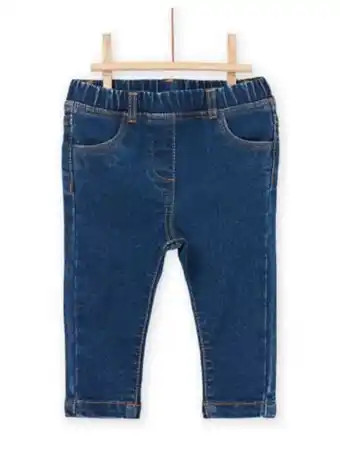 Pantaloni in maglia denim