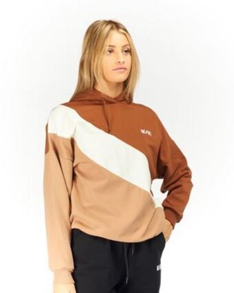 Globo Moda Acdc - donna felpa invernale multicolor con cappuccio offerta