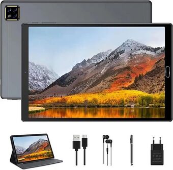 Amazon Jusyea tablet 10 pollici 4gb + 64 gb octa-core tablet android wifi, gps, bluetooth, sd/tf 4-256 gb espansione, doppia foto... offerta