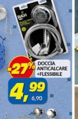 Risparmio Casa Doccia anticalcare + flessibile offerta