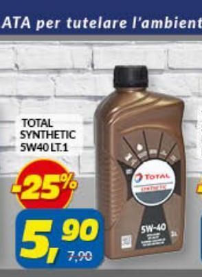Risparmio Casa Total synthetic 5w40 lt .1 offerta