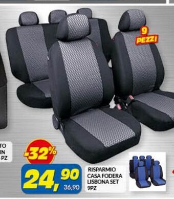 Risparmio Casa Risparmio casa fodera lisbona set 9 pz offerta