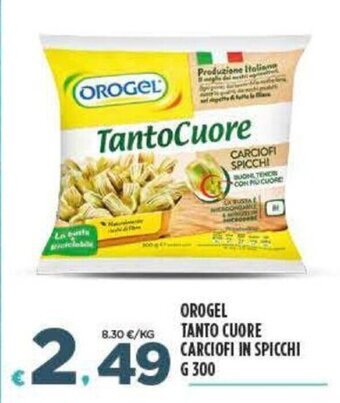 Deco Supermercati Orogel Tanto Cuore Carciofi in Spicchi g 300 offerta