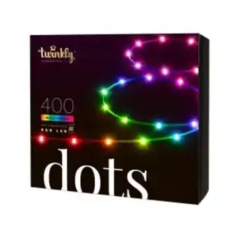Twinkly dots luci di natale smart 400 led rgb 20m