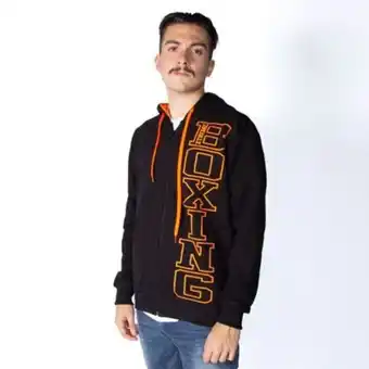Globo Moda Uomo felpa full zip con cappuccio offerta