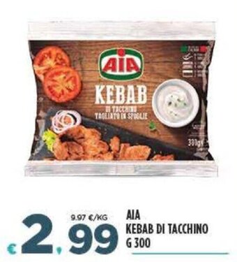 Deco Supermercati AIA Kebab di Tacchino g 300 offerta