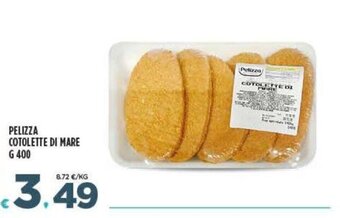 Deco Supermercati Pelizza Cotolette di Mare g 400 offerta