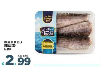 Deco Supermercati Mare in Tavola Merluzzo g 440 offerta