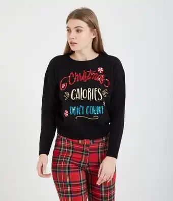 Zuiki Maglione 'christmas calories' offerta