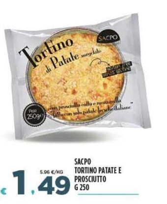 Deco Supermercati Sacpo Tortino Patate e Prosciutto g 250 offerta