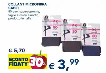 Esselunga Cabifi Collant Microfibra offerta