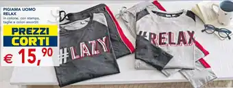Esselunga Relax Pigiama Uomo offerta