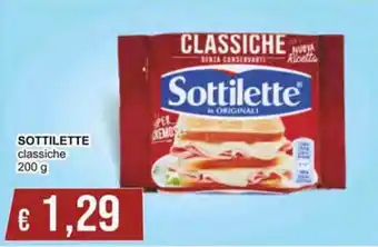 Italy Cash Sottilette classiche 200 g offerta