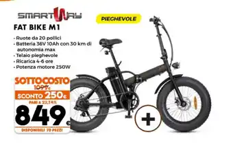 Parente Expert Smartway Fat Bike M1 offerta
