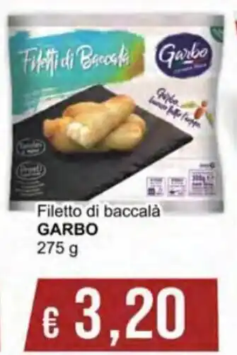 Garbo Filetto di baccalà 275 g