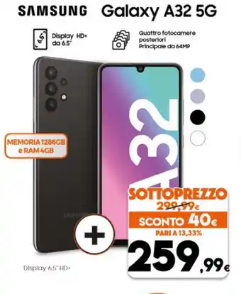 Parente Expert Samsung Galaxy A32 5G offerta