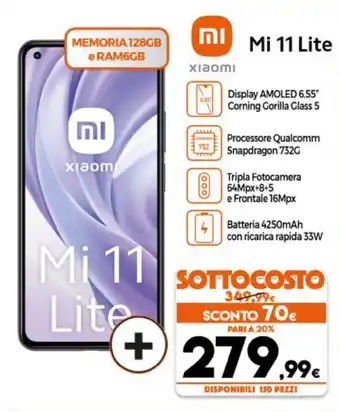 Parente Expert Xiaomi Mi 11 Lite offerta