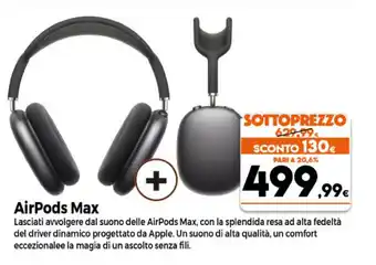 Parente Expert AirPods Max offerta