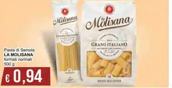 La Molisana Pasta di Semola formati normali 500 g