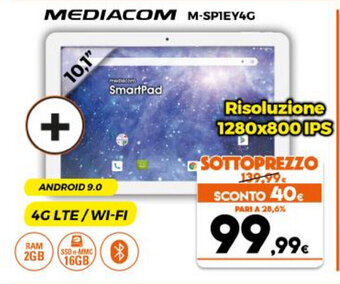 Parente Expert Mediacom M-SP1EY4G offerta
