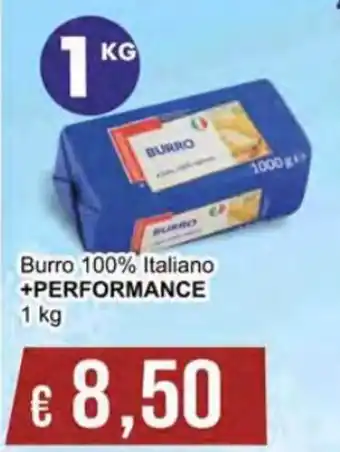 Italy Cash +Performance Burro 100% Italiano 1 kg offerta