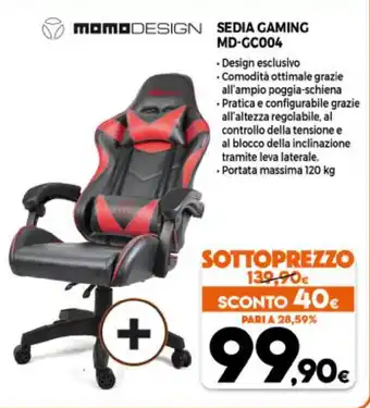 MamaDesign Sedia Gaming MD-GC004