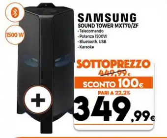 Samsung Sound Tower MXT70/ZF