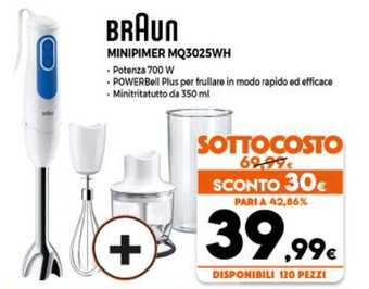 Braun Minipimer MQ3025WH