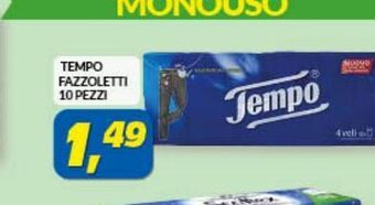 Tempo fazzoletti 10 pezzi