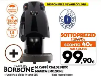 Borbone M. Caffè Cialde Frog Magica Emozione