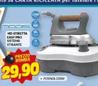 Risparmio Casa Nodis nd- stiretta east pro sistema stirante offerta