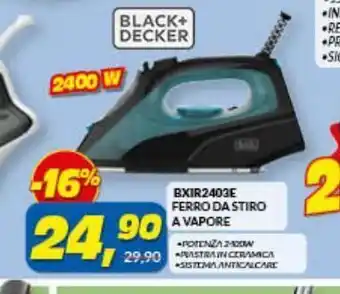 Risparmio Casa Ferro da stiro a vapore bxir2403e offerta