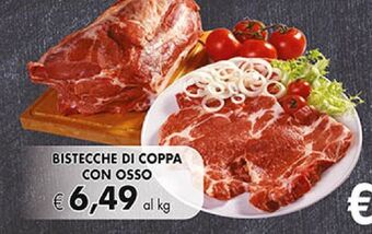 Supermercato Coal Bistecche di coppa con osso offerta
