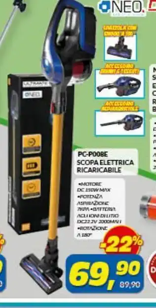 Scopa elettrica pc-900be