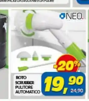 Roto scrubber pulitore automatico