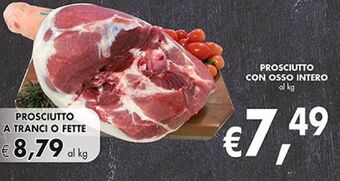 Supermercato Coal Prosciutto con osso intero offerta
