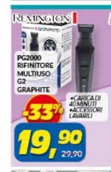Risparmio Casa Remington pg2000 rifinitore multiuso g2 graphite offerta