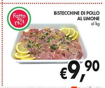 Supermercato Coal Bistecchine di pollo al limone offerta