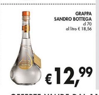 Supermercato Coal Grappa sandro bottega offerta
