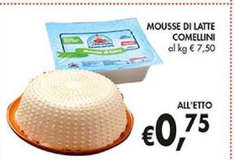 Supermercato Coal Mousse di latte comellini offerta