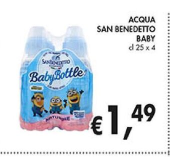 Supermercato Coal Acqua san benedetto baby offerta