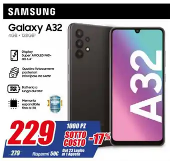 Leonardelli Samsung Galaxy A32 offerta