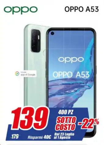Leonardelli Oppo A53 offerta