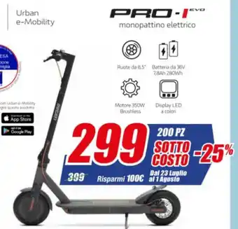 Pro-I Evo Monopattino Elettrico